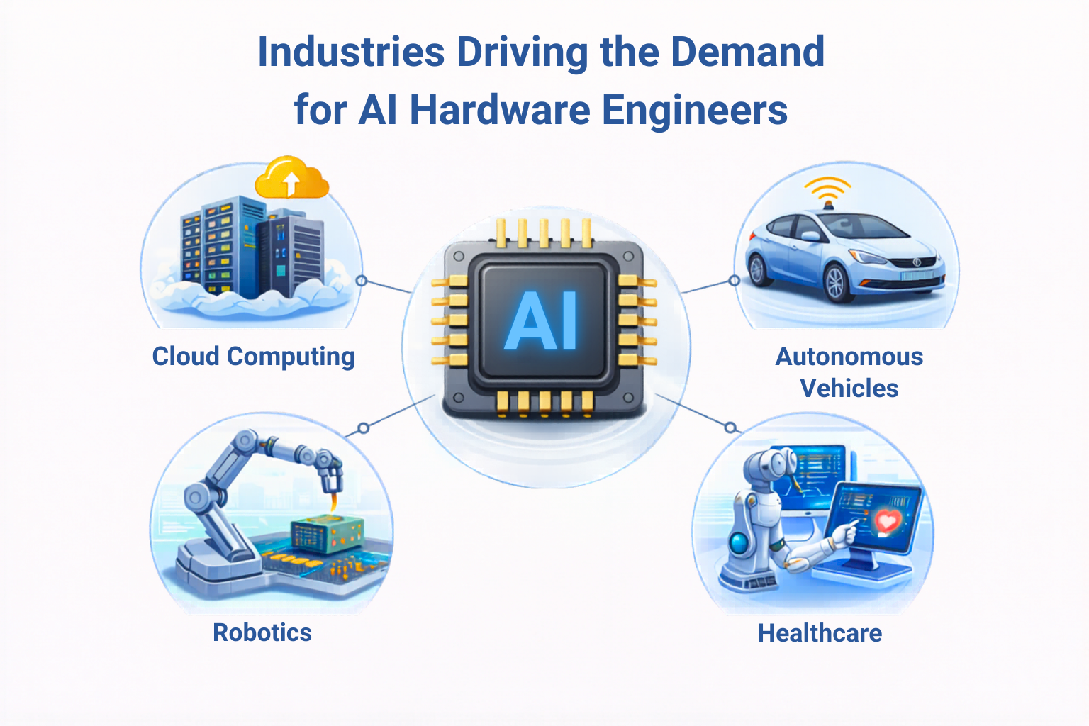 Industries Driving the Demand for AI Hardware Engineers