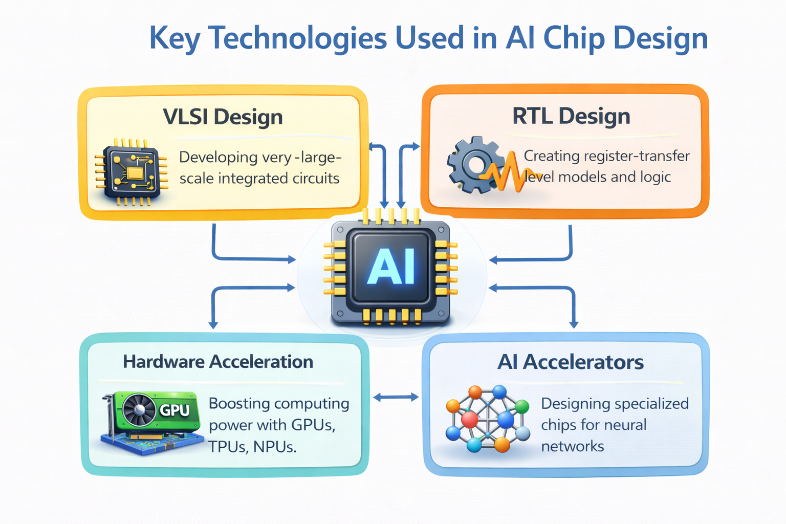 Key Technologies Used in AI Chip Design