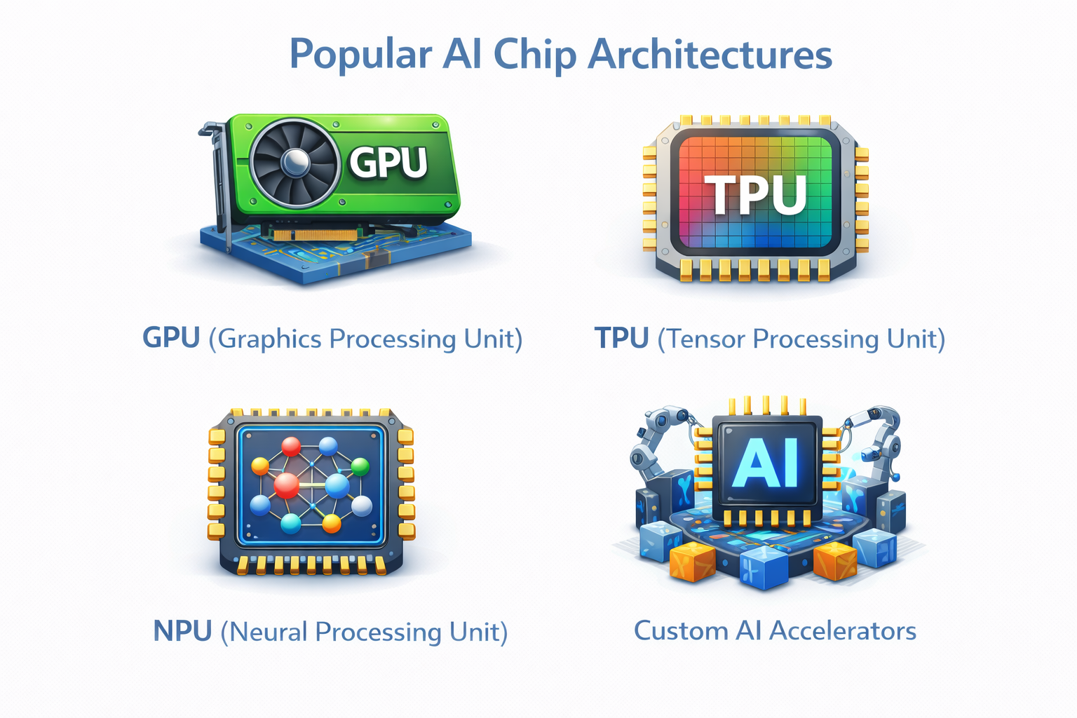 Popular AI Chip Architectures