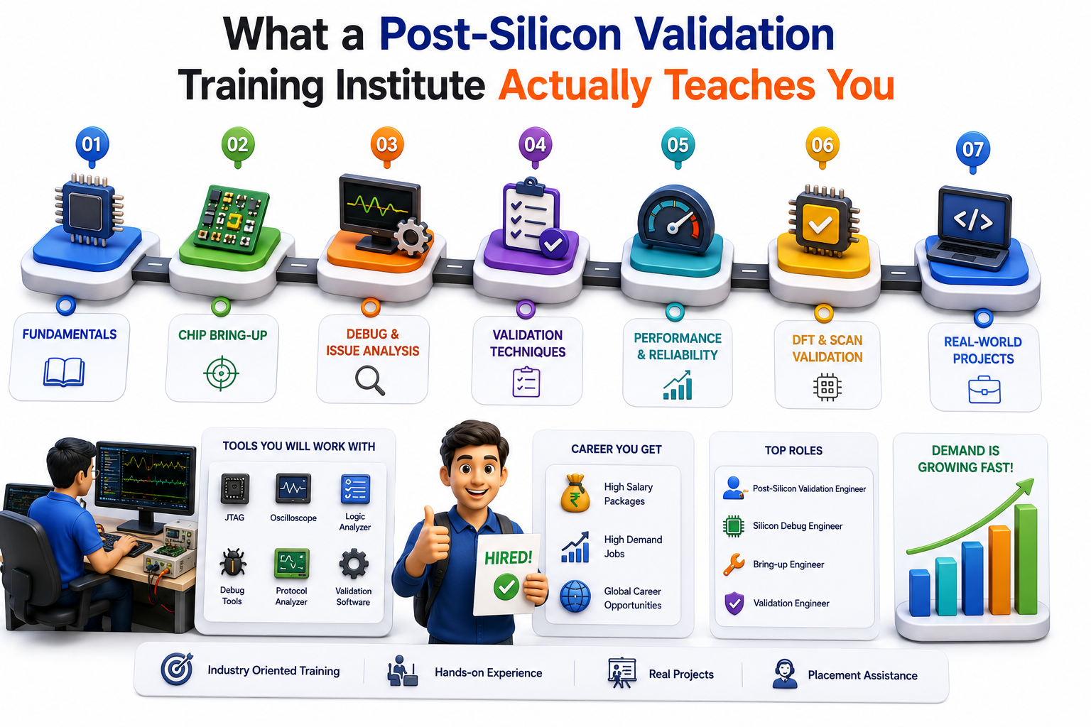 What a Post-Silicon Validation Training Institute Actually Teaches You