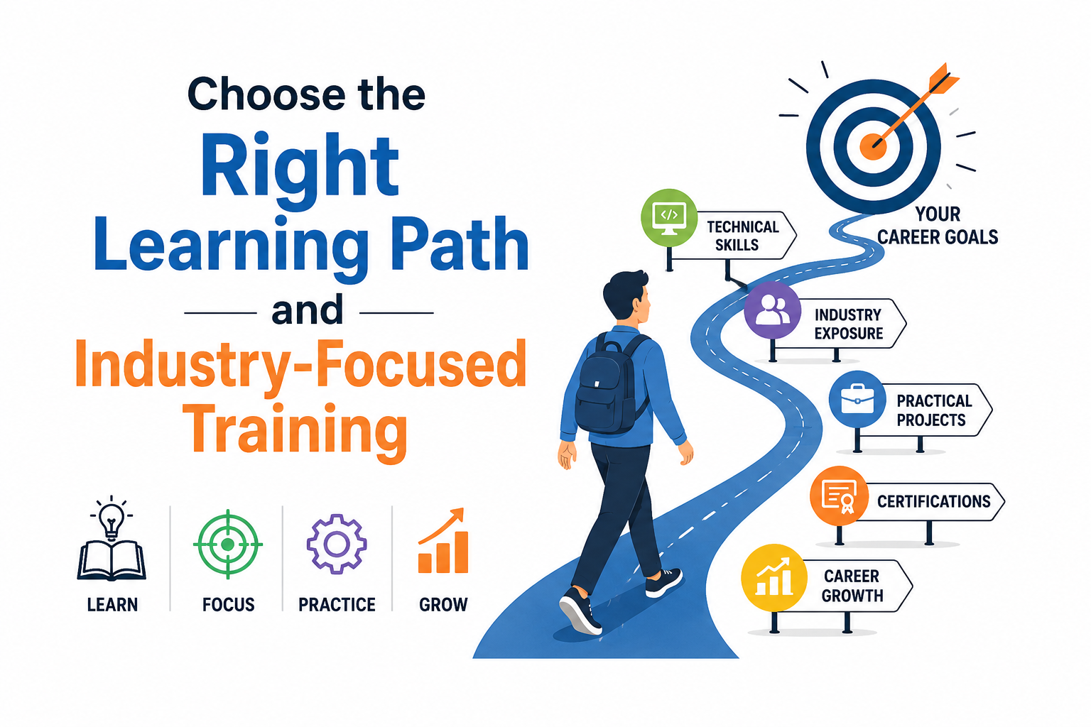 Choose the Right Learning Path and Industry-Focused Training