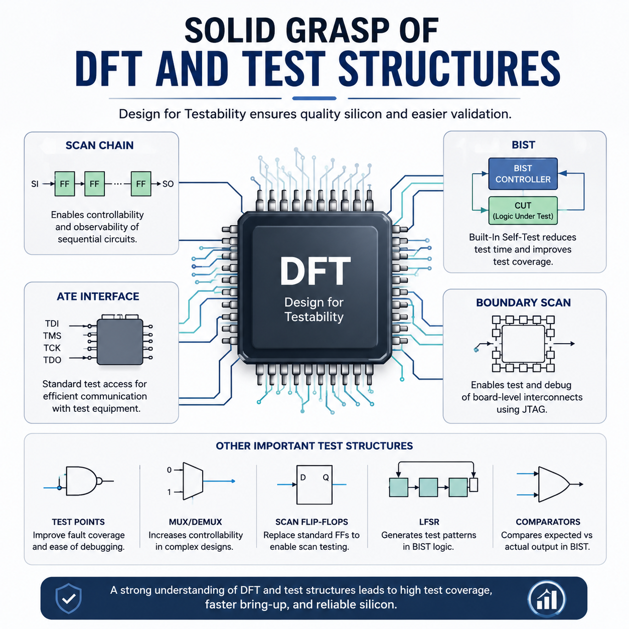 Solid Grasp of DFT and Test Structures