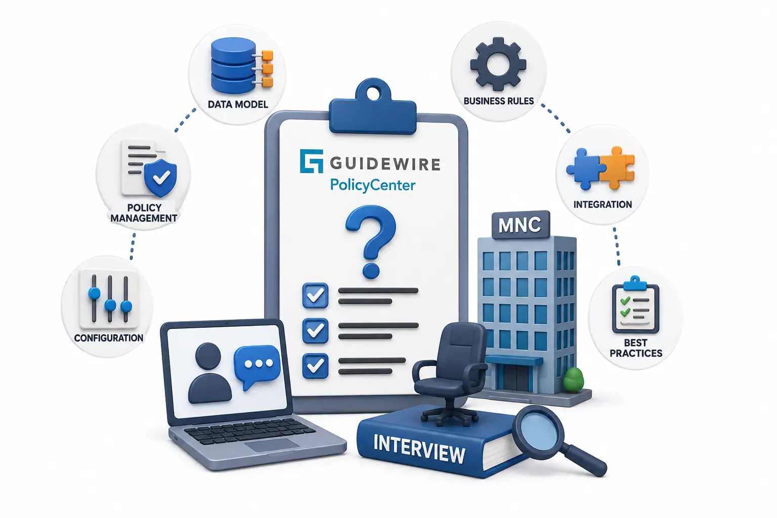Most Asked Guidewire PolicyCenter Interview Questions in MNCs
