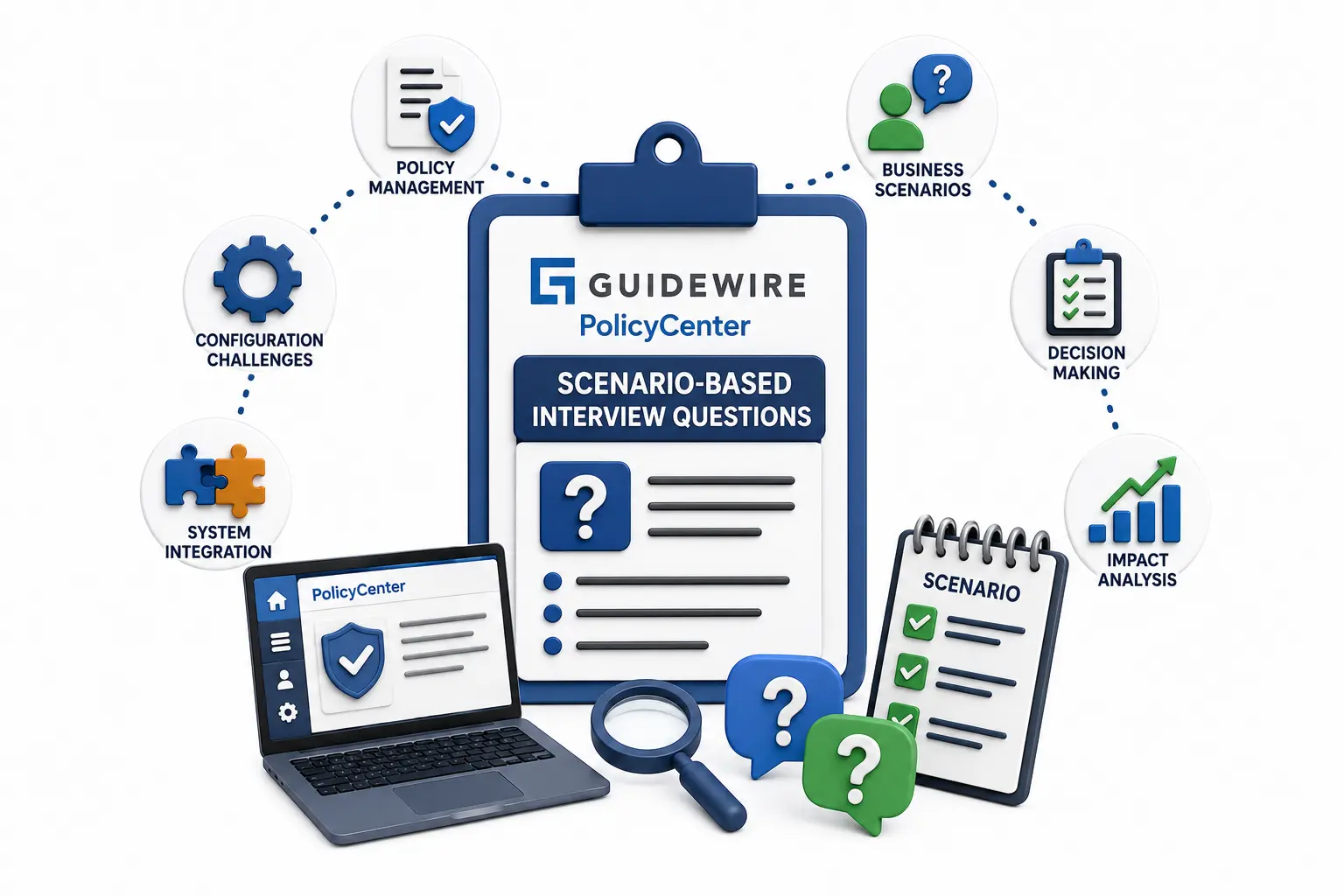 Guidewire PolicyCenter Scenario-Based Interview Questions