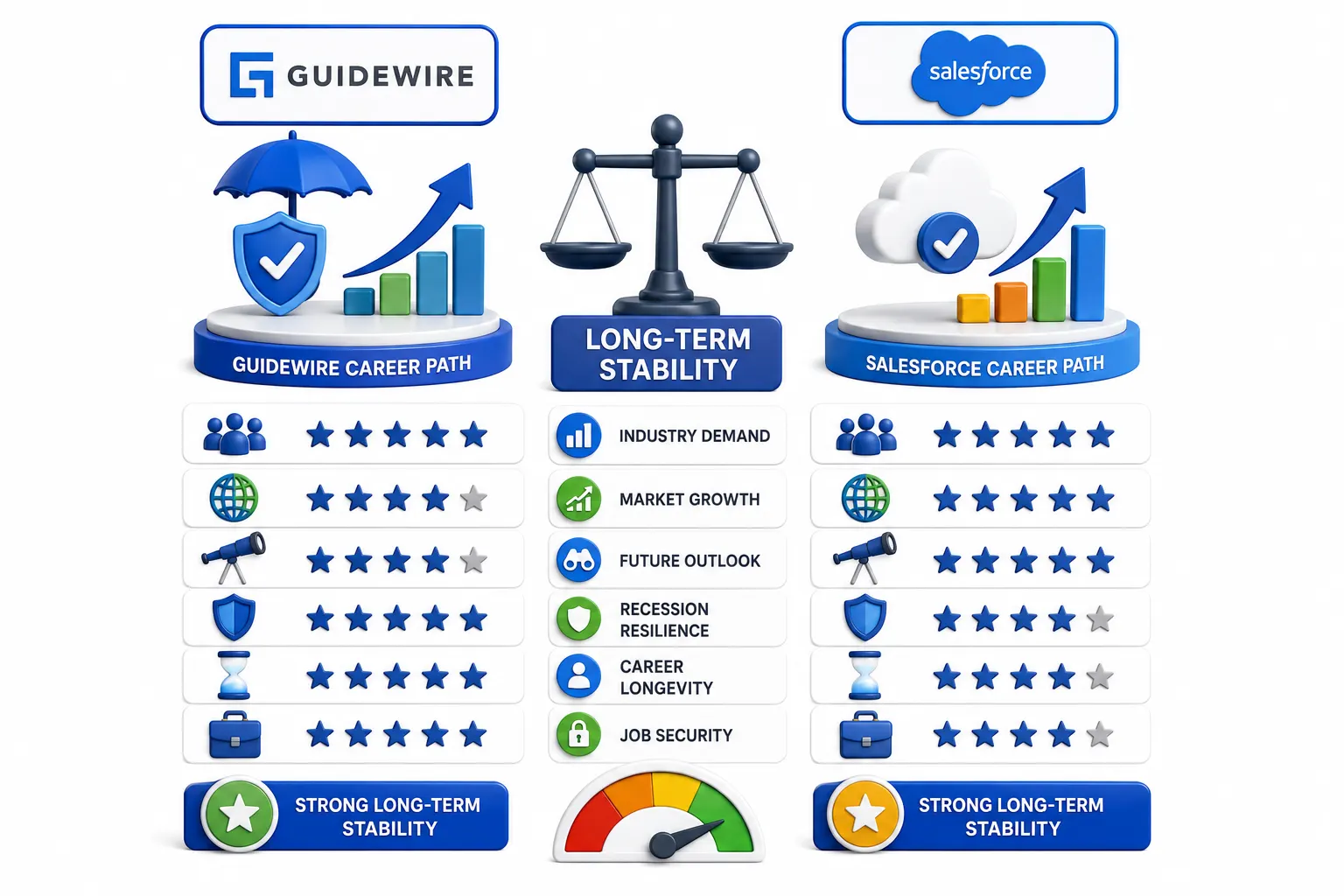 Which Career Path Offers Better Long-Term Stability?