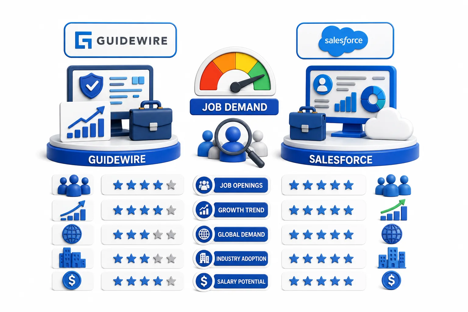 Which Platform Has Stronger Job Demand?