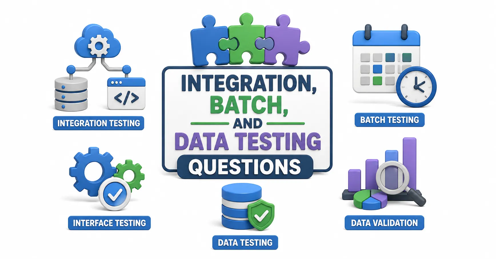 Integration, Batch, and Data Testing Questions