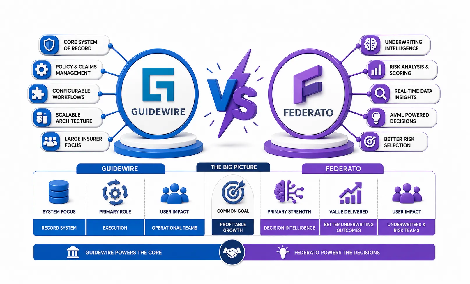 Guidewire vs Federato: Where Underwriting Intelligence Comes In