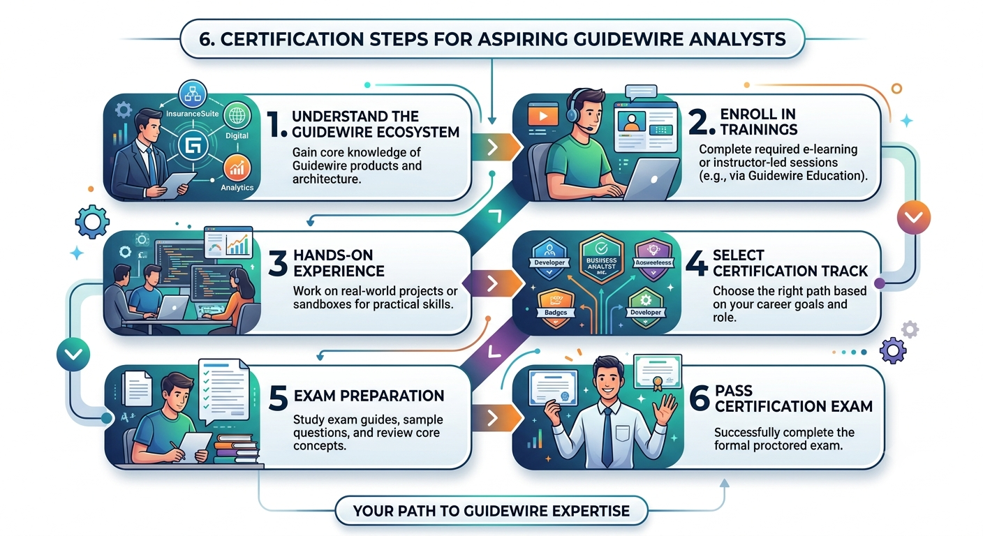 Certification Steps for Aspiring Guidewire Analysts