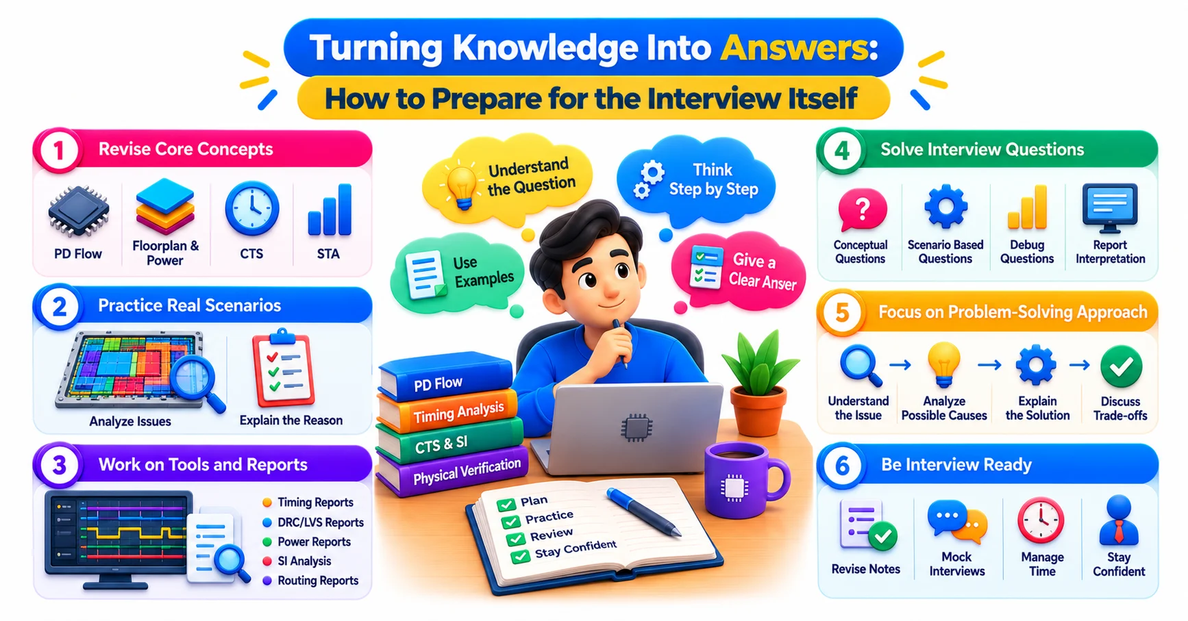 Turning Knowledge Into Answers: How to Prepare for the Interview Itself