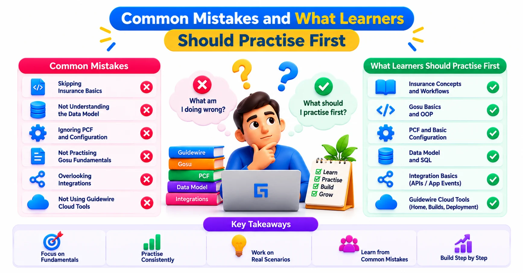 Common Mistakes and What Learners Should Practise First